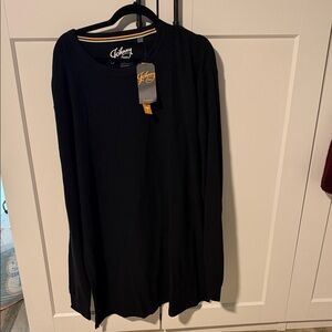 Johnny Was Classic Black Long Sleeve Tee